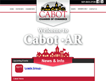 Tablet Screenshot of cabotcc.org